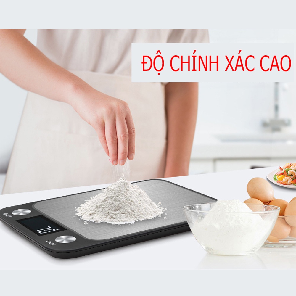 Cân tiểu ly điện tử nhà bếp CX-2018 kiểu nút cảm ứng loại 5kg 10kg độ chính xác cao