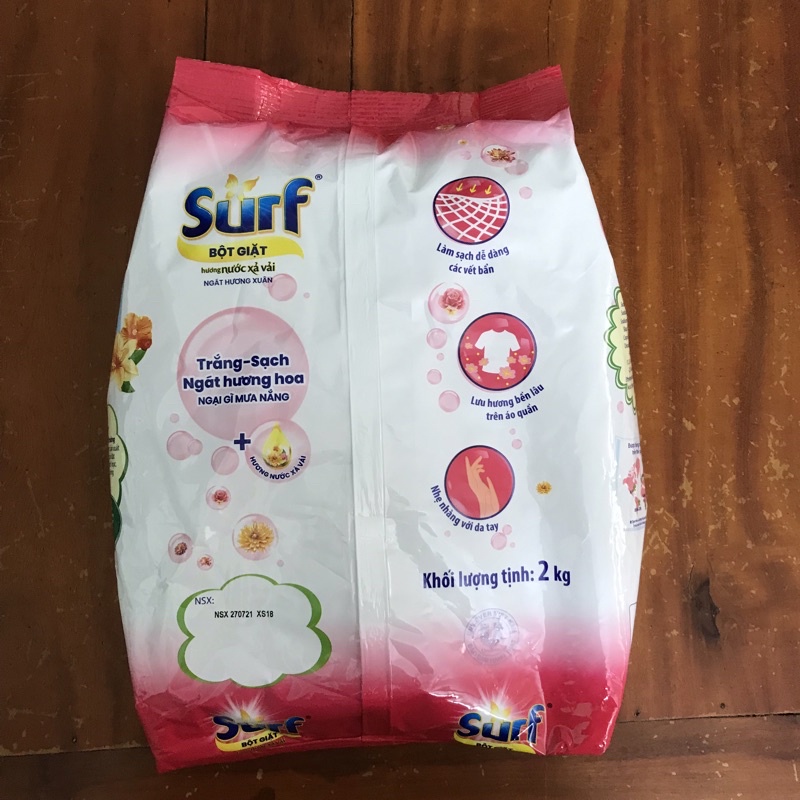 BỘT GIẶT Surf NGÁT HƯƠNG XUÂN 2 Kg