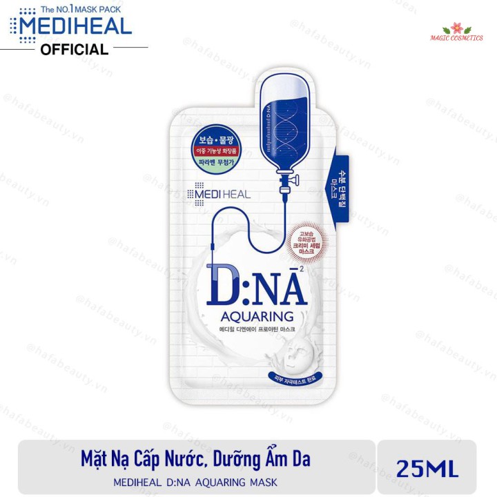 [Mã giảm giá] Mặt nạ cấp nước dưỡng ẩm, phục hồi làn da Mediheal D:NA Proatin Mask (Aquaring)