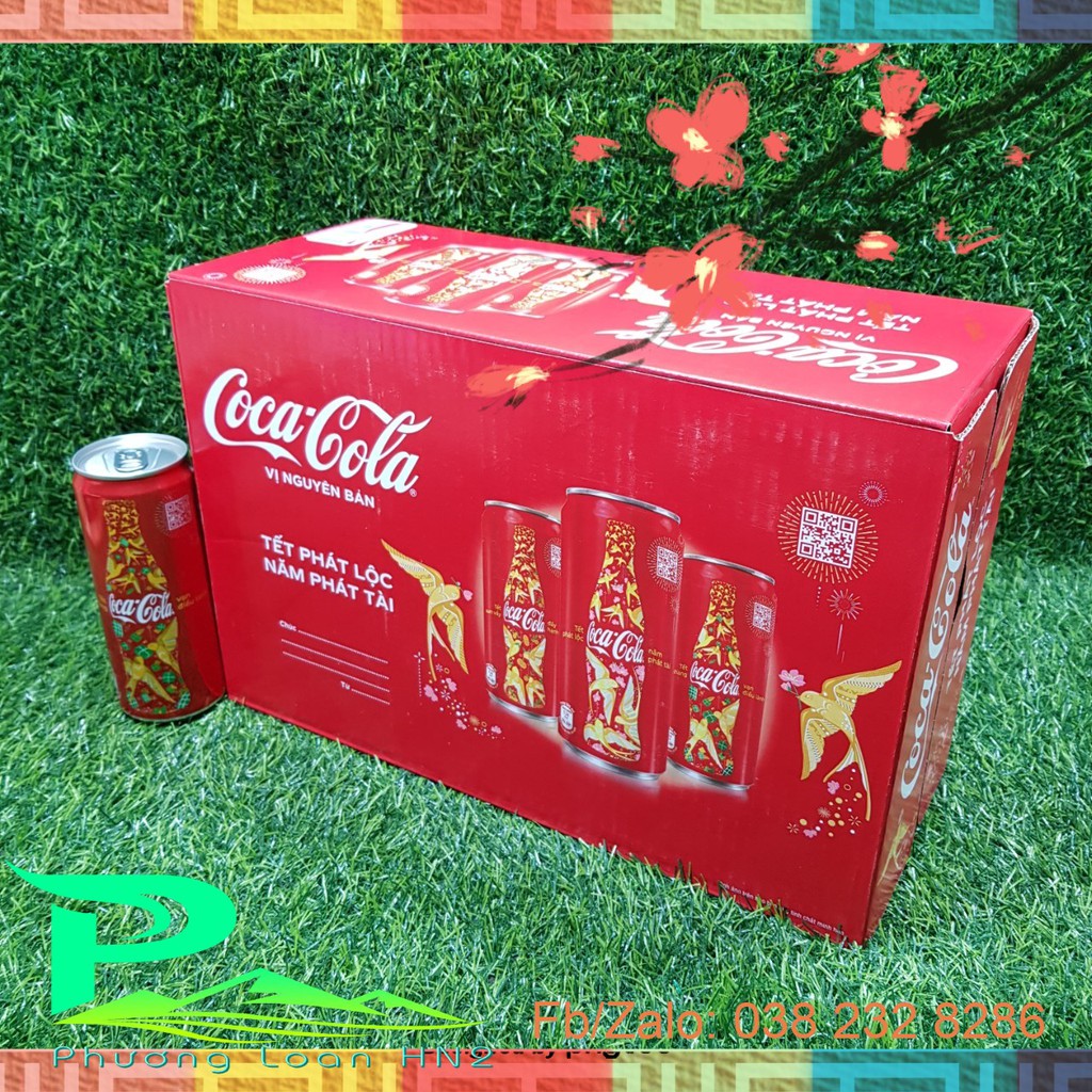 Combo 12 lon Cocacola 320ml