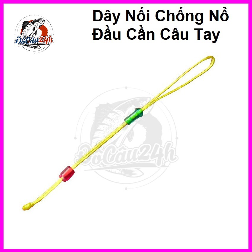 Dây PE Nối Đầu Cần Câu Tay, Câu Đài Chống Nổ Trục Cao Cấp