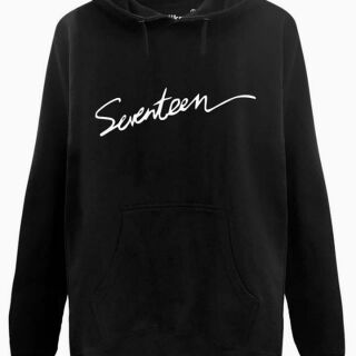 Áo hoodie seventeen in theo yêu cầu