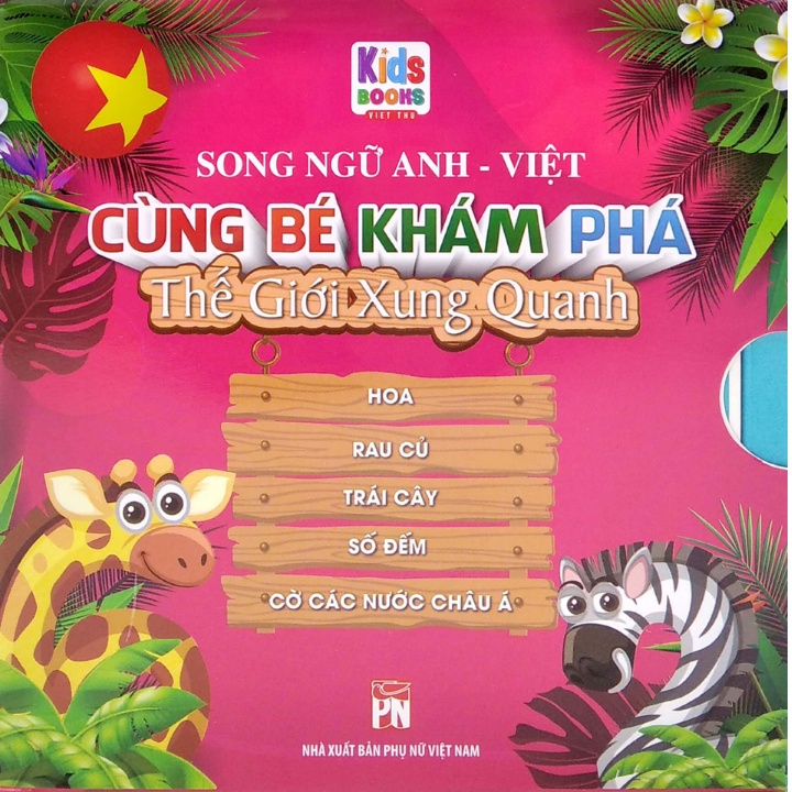 Sách - Combo Bộ Hộp Cùng Bé Khám Phá Thế Giới Xung Quanh (Bộ 2 Hộp)