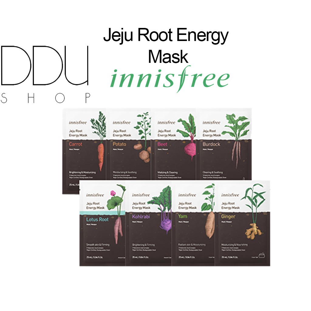 (Hàng thật) Innisfree / Jeju Root Energy Mask / Mỹ phẩm dưỡng da, Mặt nạ | BigBuy360 - bigbuy360.vn