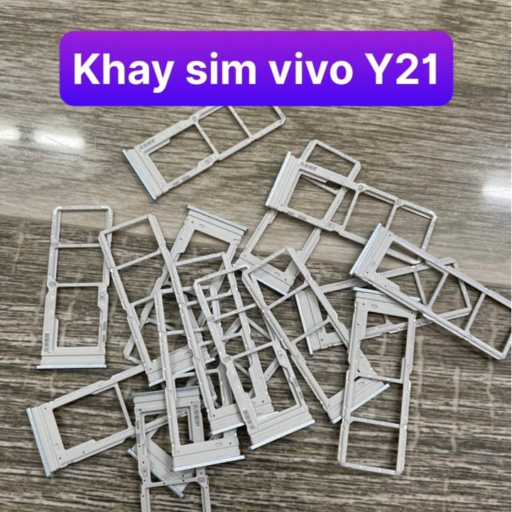 Khay sim vivo Y21 Y21s Y33s lắp chung