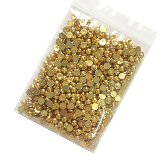 Hạt ngọc trai giả 2mm-12mm trang trí móng tay