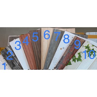 Xốp dán tường giả gỗ