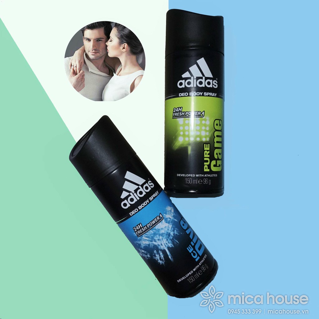 Xịt khử mùi toàn thân Adidas Pure Game - 150ml