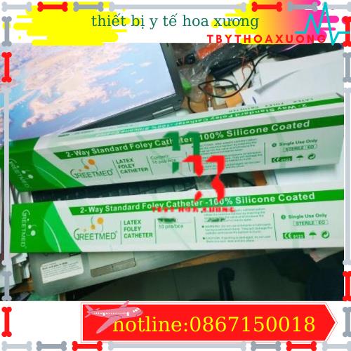 HỘP 10 DÂY THÔNG TIỂU 2 NHÁNH FOLEY CATHETER 24Fr