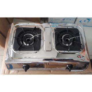 Bếp gas đôi inox cao cấp prinmachi