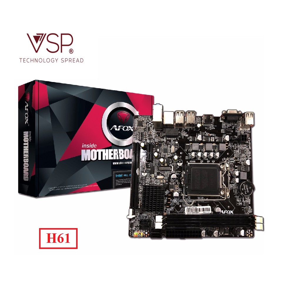 Main AFOX - INTEL® Socket 1155, Intel® H61 Express Chipset | BigBuy360 - bigbuy360.vn