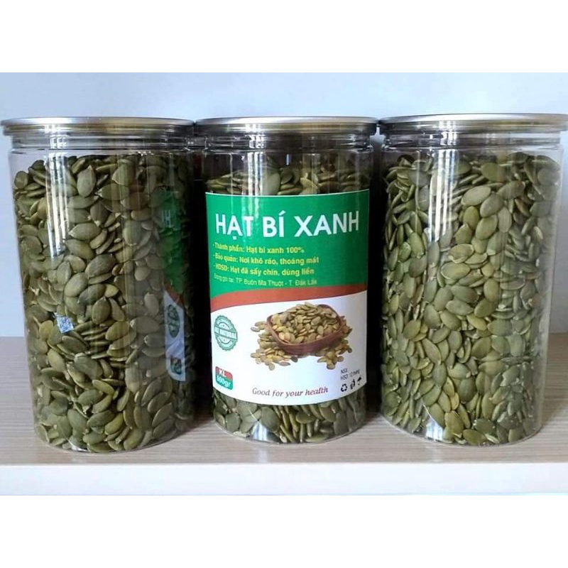 Nhân Hạt Bí Xanh Sấy Chín [Thơm, Bùi, Ngậy] 250 Gr