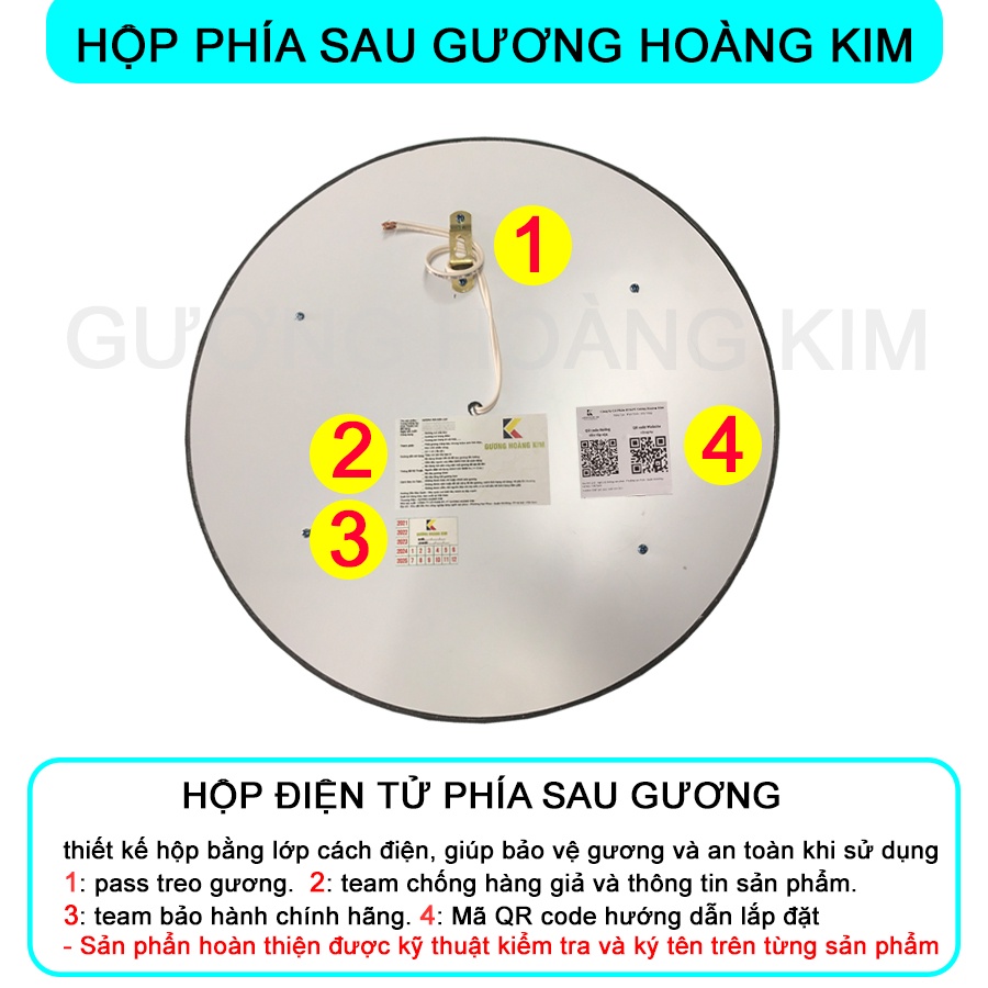 Gương đèn led oval elip bầu dục nhà tắm phòng wc trang trí makeup cảm ứng treo tường 50x90,60x100cm guonghoangkim hk2006