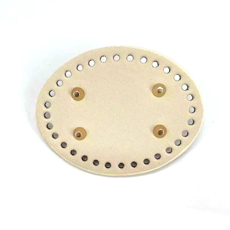 Đế Da PU Có Lỗ Trước Để Đan Túi Xách DIY