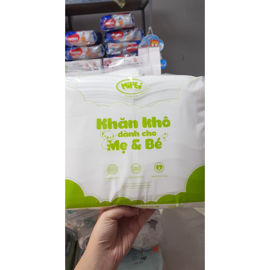 Combo 5 gói khăn khô Mipbi 600g