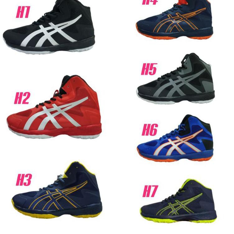 Giày Bóng Chuyền Asics V-Swift Ff Mt Màu Trắng Cam Xanh Dương