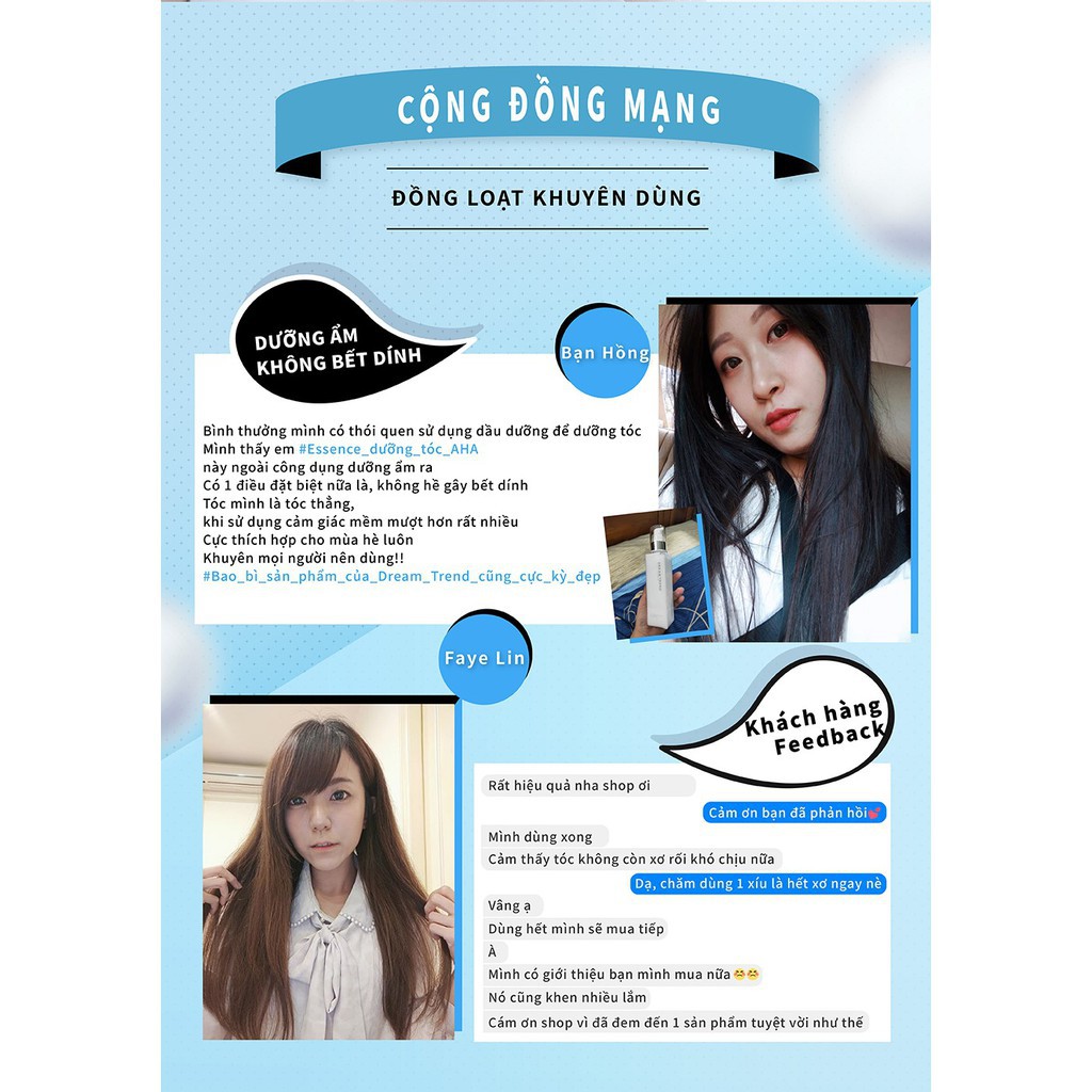 Essence dưỡng tóc suôn mượt hết sơ rối AHA Dream Trend -Dung tích 150 ml | BigBuy360 - bigbuy360.vn