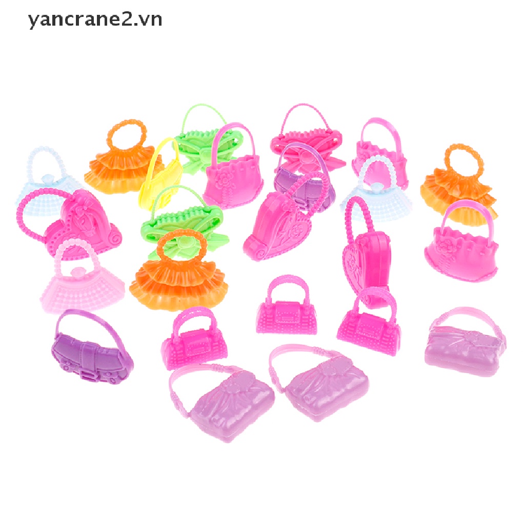 Set 8 Túi Đựng Đồ Chơi Búp Bê Nhiều Màu Thời Trang