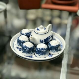 Bộ   ấm chén  thờ   cúng mini