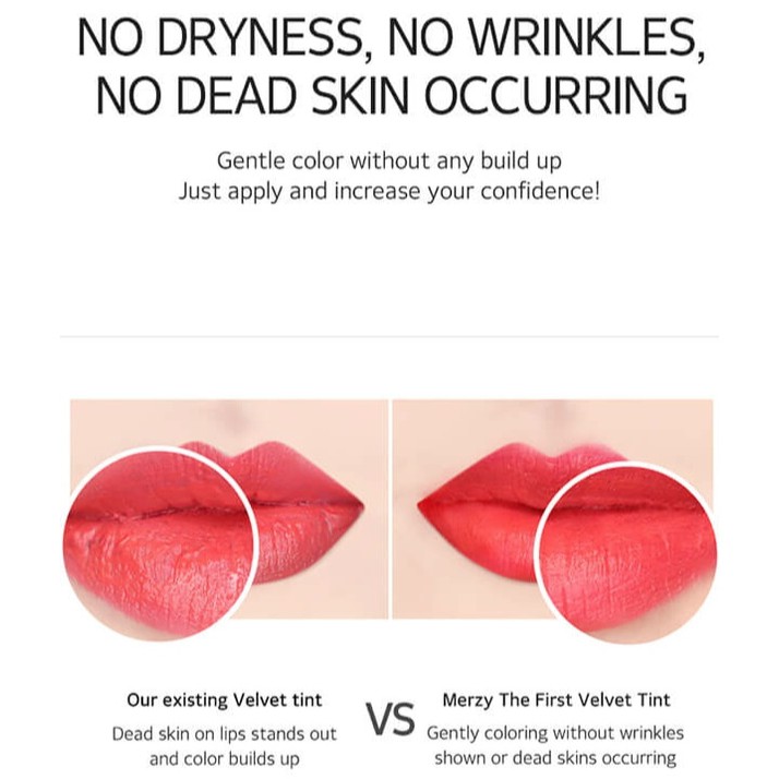 (Hàng Mới Về) Son Tint Merzy The First Velvet Chất Lượng Cao | BigBuy360 - bigbuy360.vn