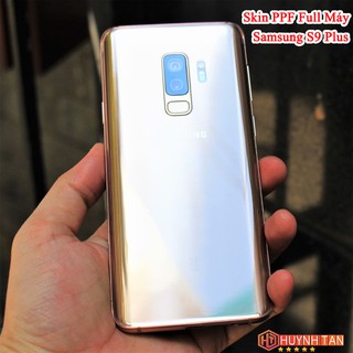 Dán dẻo ppf samsung s9 plus trong suốt hoặc nhám chống bám vân tay bảo vệ camera mua 1 tặng 1 phụ kiện huỳnh tân store