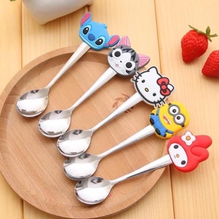 Thìa inox Hình Thú Dễ Thương Cho Bé [Thanh Mai Shop]