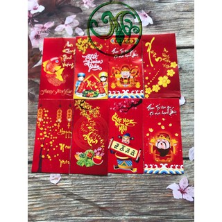[HÀNG ĐẸP -GIÁ TỐT] Combo 100 Bao Lì Xì Tết 2021
