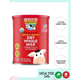 Sữa Tươi Dạng Bột Horizon Organic Dry Whole Milk 870g