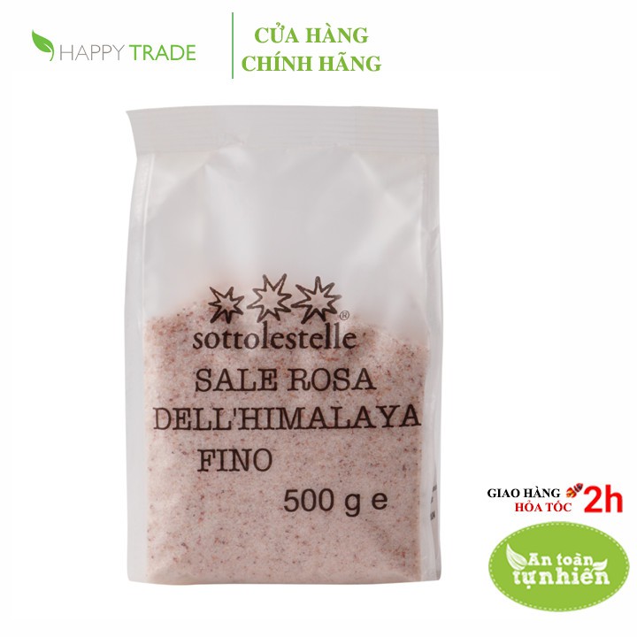 [Mã BMBAU50 giảm 7% đơn 99K] Muối hồng mịn Himalaya Sottolestelle 500g