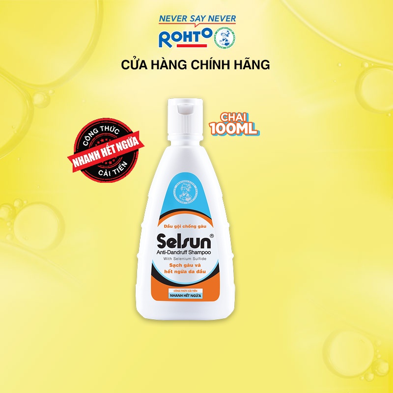 [Mã FMCGMALL -8% đơn 250k] Dầu gội chống gàu Selsun 100ml