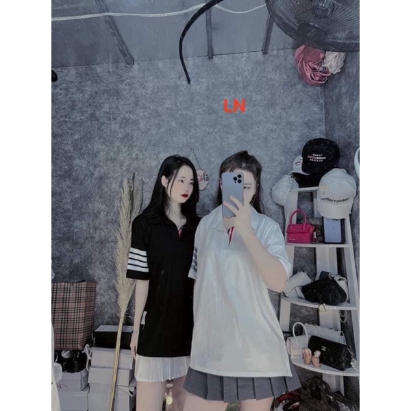 Áo polo vạch tay LN12