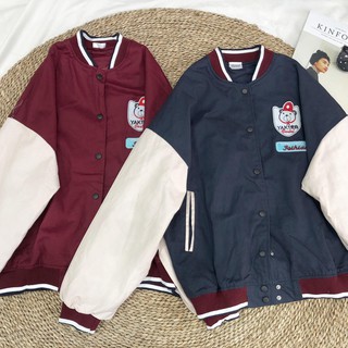 Áo khoác bomber bóng chày cực chất