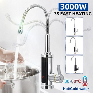 Vòi nước nóng lạnh 3000w 220v có đèn led