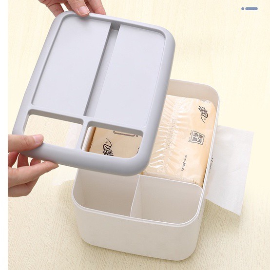 Hộp Đựng Giấy Ăn Để Bàn OENON Nhựa ABS Cao Cấp