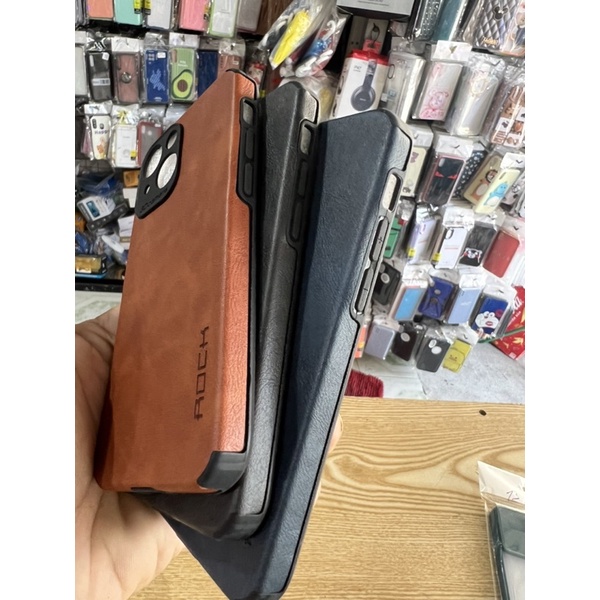 Ốp lưng iPhone 13mini kiểu da chống sốc