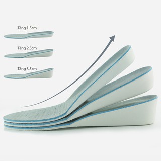 Lót giày tăng chiều cao nam nữ chất liệu cao cấp - lót giày tăng chiều cao giá sỉ buysales - PK15