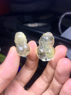 Tỳ hưu tóc vàng mua 1 tặng 1