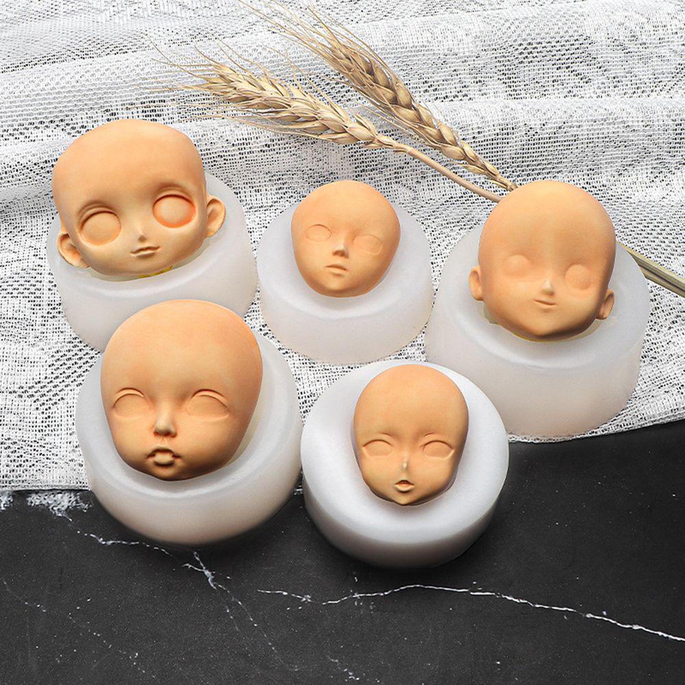 BEAUTY Khuôn Silicone Làm Bánh Hình Búp Bê Em Bé