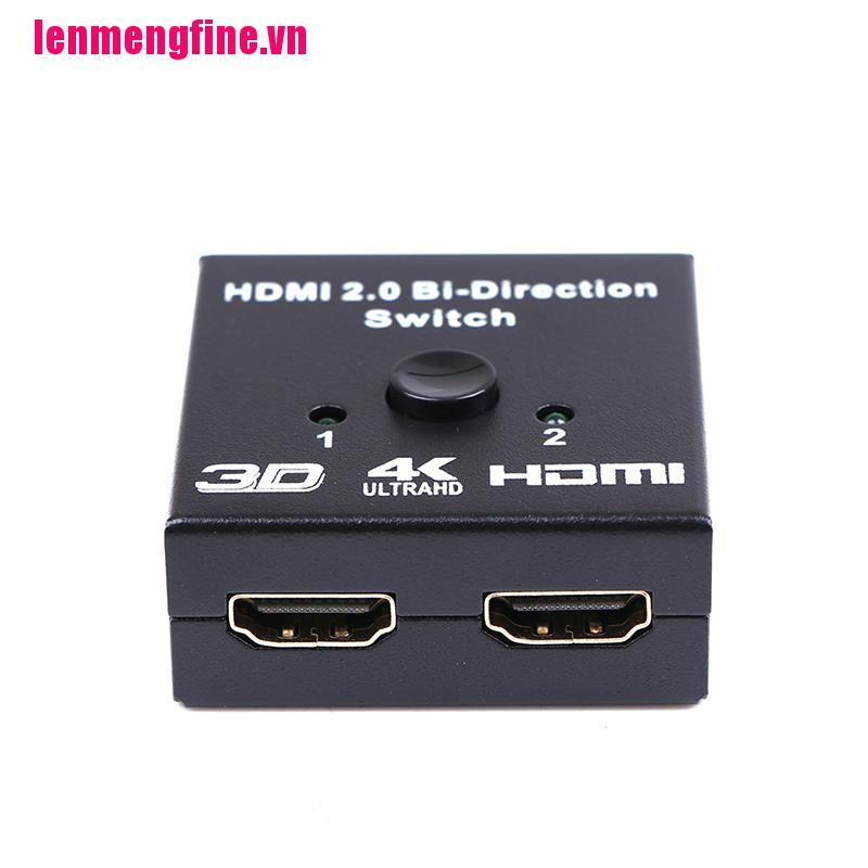 Bộ Chia Hdmi 2 Cổng 1x2 / 2x1 Hdmi 4k