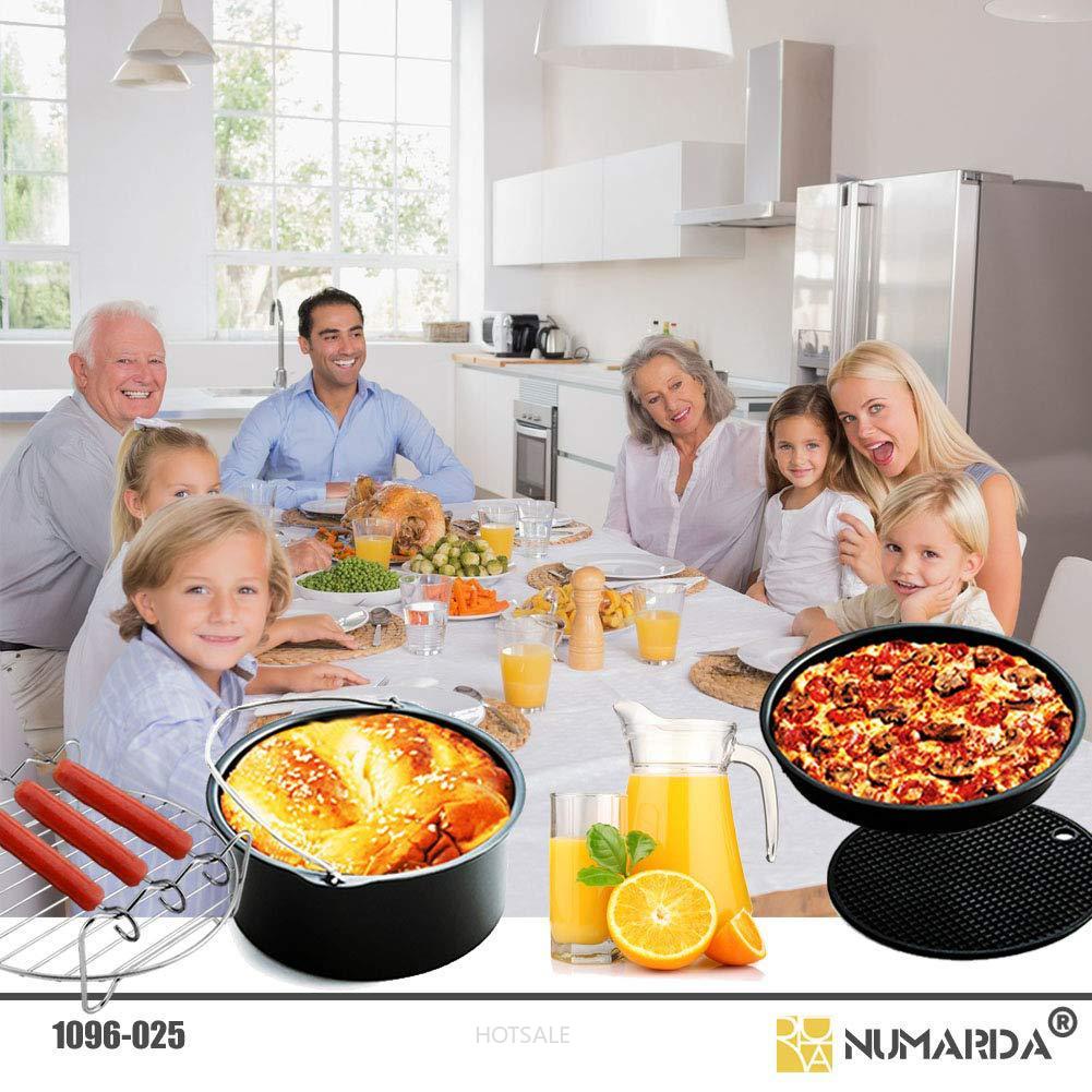 Bộ 12 dụng cụ dùng nướng bánh pizza 7 Inch 3.5QT-7.2QT-up thông dụng cho nhà bếp