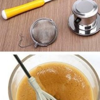 Que tạo bọt cafe bằng nhựa