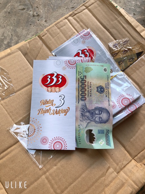 Set 12 bao lì xì đẹp