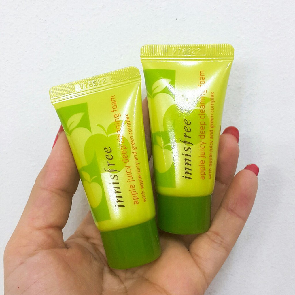 Sữa Rửa Mặt Chiết Xuất Táo Xanh Innisfree 15ml