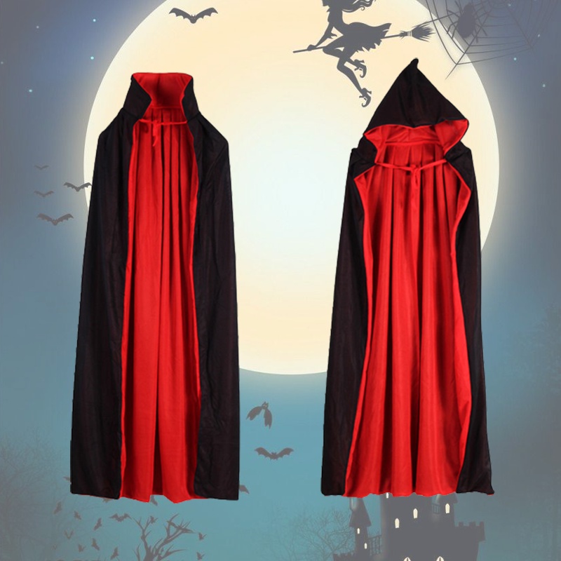 Áo choàng trùm đầu Halloween ma cà rồng dành cho người lớn trẻ em