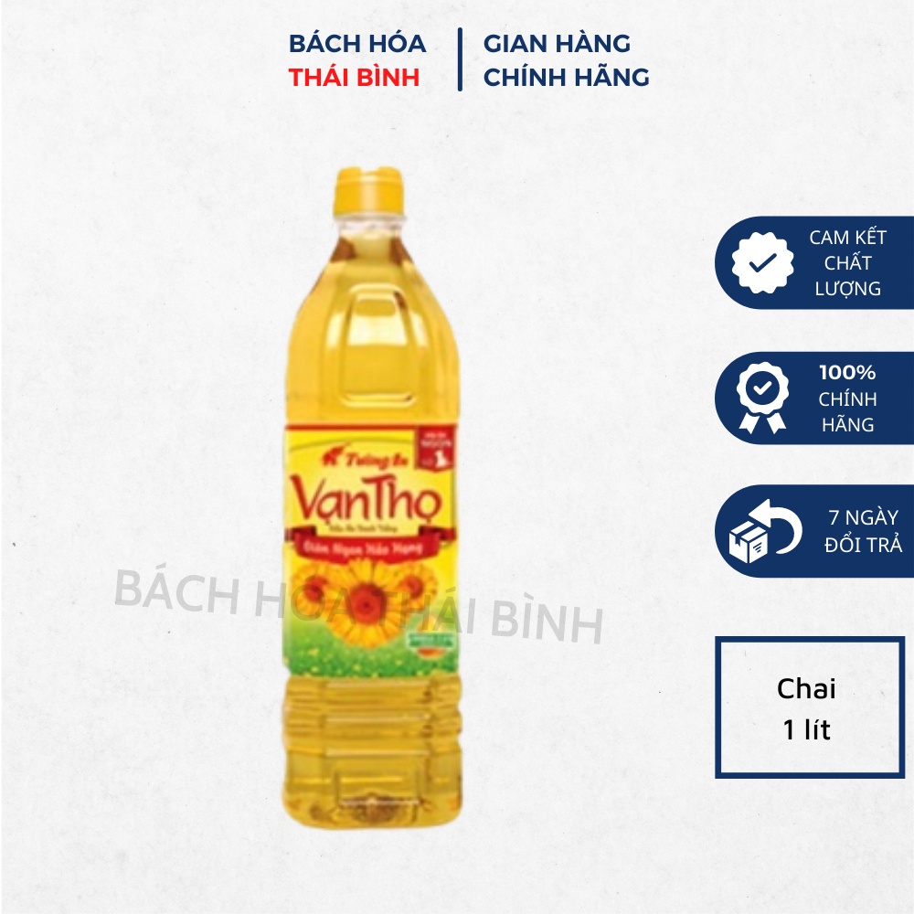 Dầu ăn Vạn Thọ Tường An chai 1l