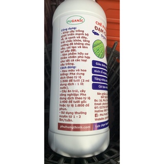 Phân bón đạm cá Fuganic bình 1 lít