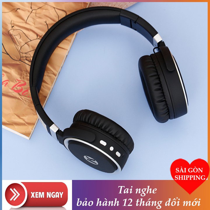 Tai nghe Bluetooth Kanen K6 Chiến Mọi Loại Game, Bass  Cực Sâu, Đệm Tai Êm