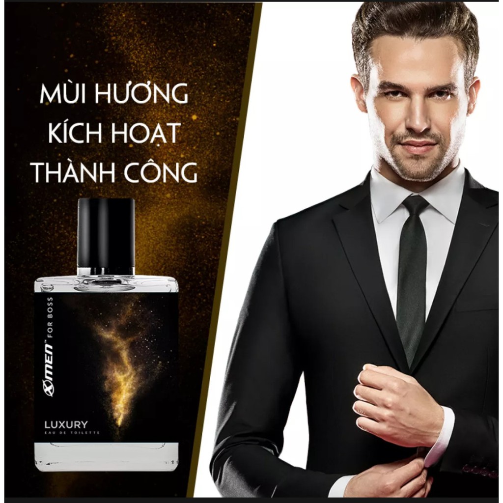 [Chính hãng]Nước Hoa Xmen For Boss 49ml Mùi Intense/Motion/Luxury