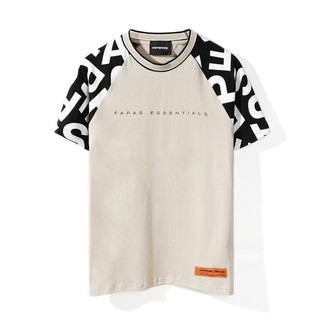 Áo Thun Nam Dante Thiết Kế Raglan In Logo Tay Bo Cổ Sọc Trẻ Trung Nổi Bật Form Chuẩn - FAPAS