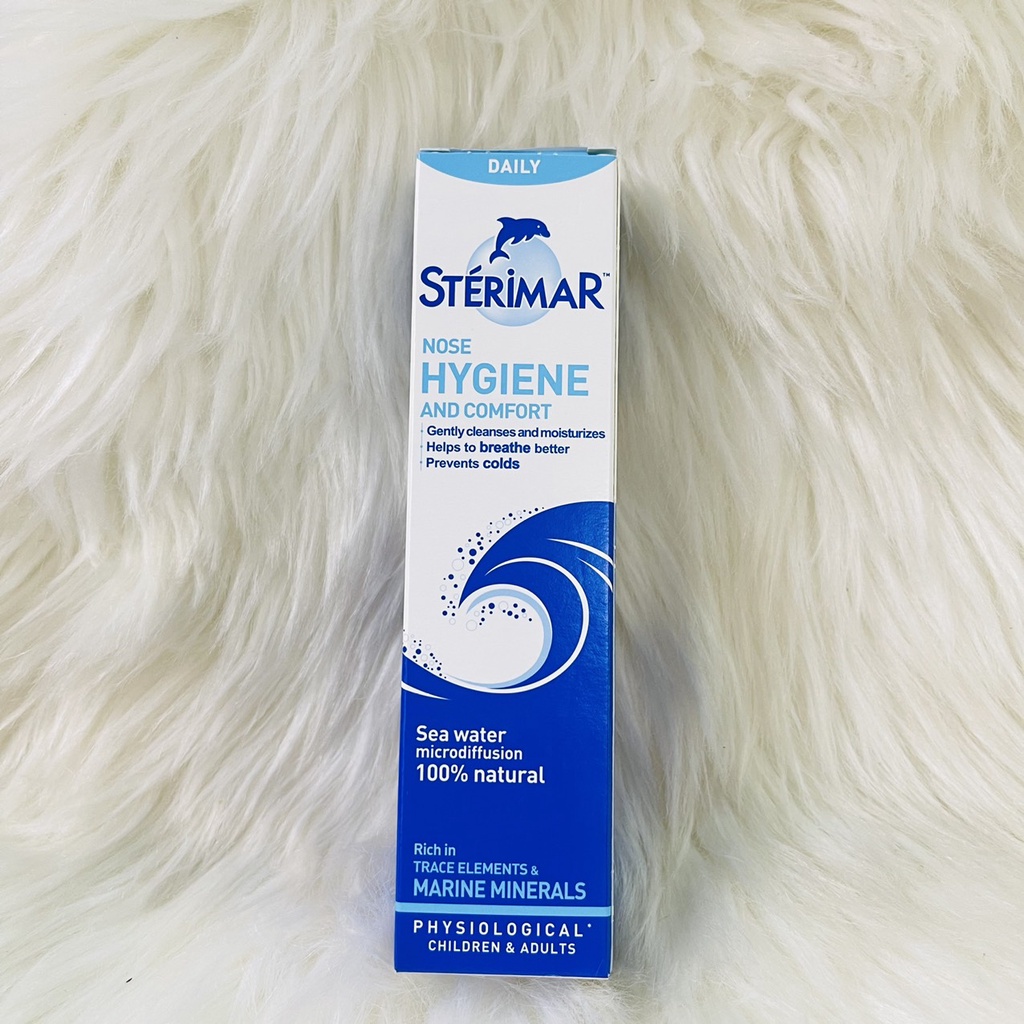 Xịt muối biển Sterimar Pháp người lớn chai 50ml